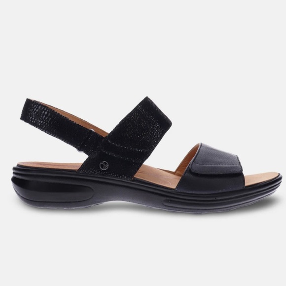 NIB Revere Como Leather Sandals, Adjustable sz 8 - Picture 4 of 14